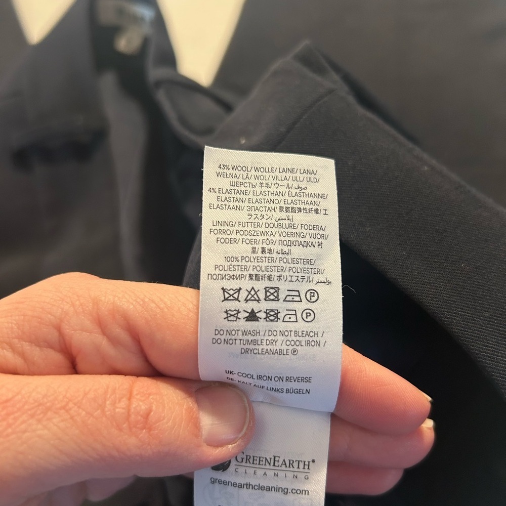 Boden women’s Kew Wool-Twill Pants 12 P - Picture 5 of 11